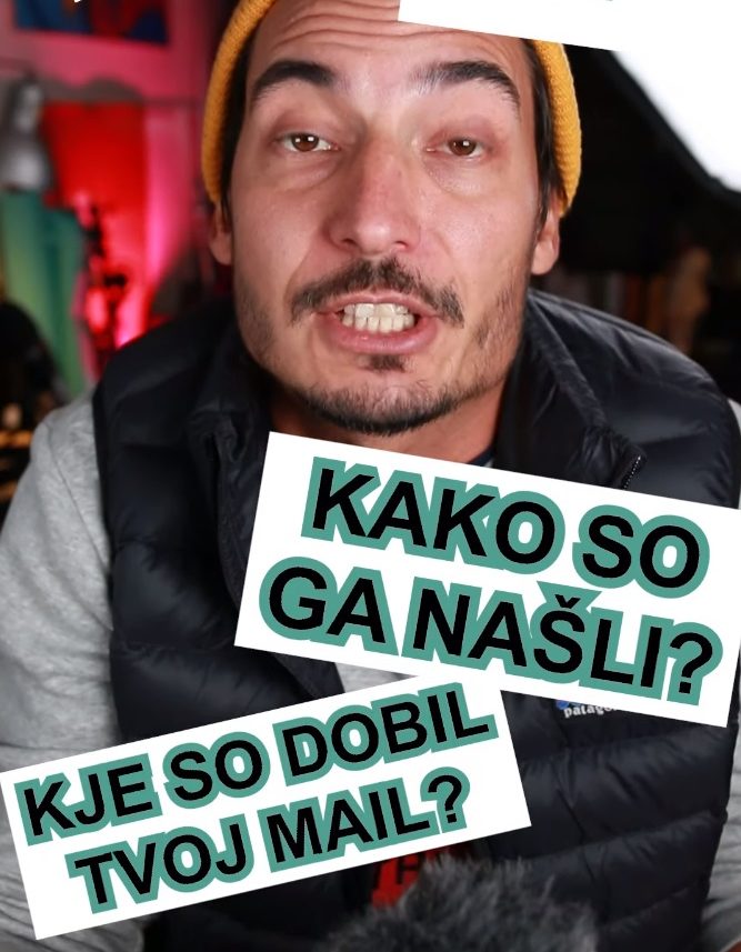 Kako so goljufi dobili tvoj mail?