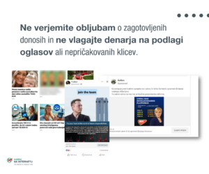 Ne nasedajte velikim obljubam.